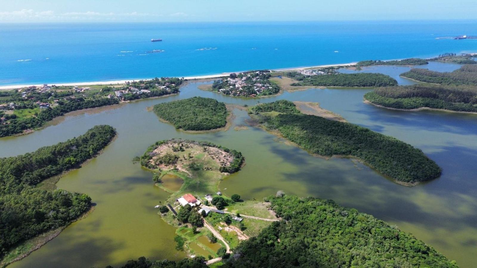 Pousada Peninsula Santa Rita غواراباري المظهر الخارجي الصورة